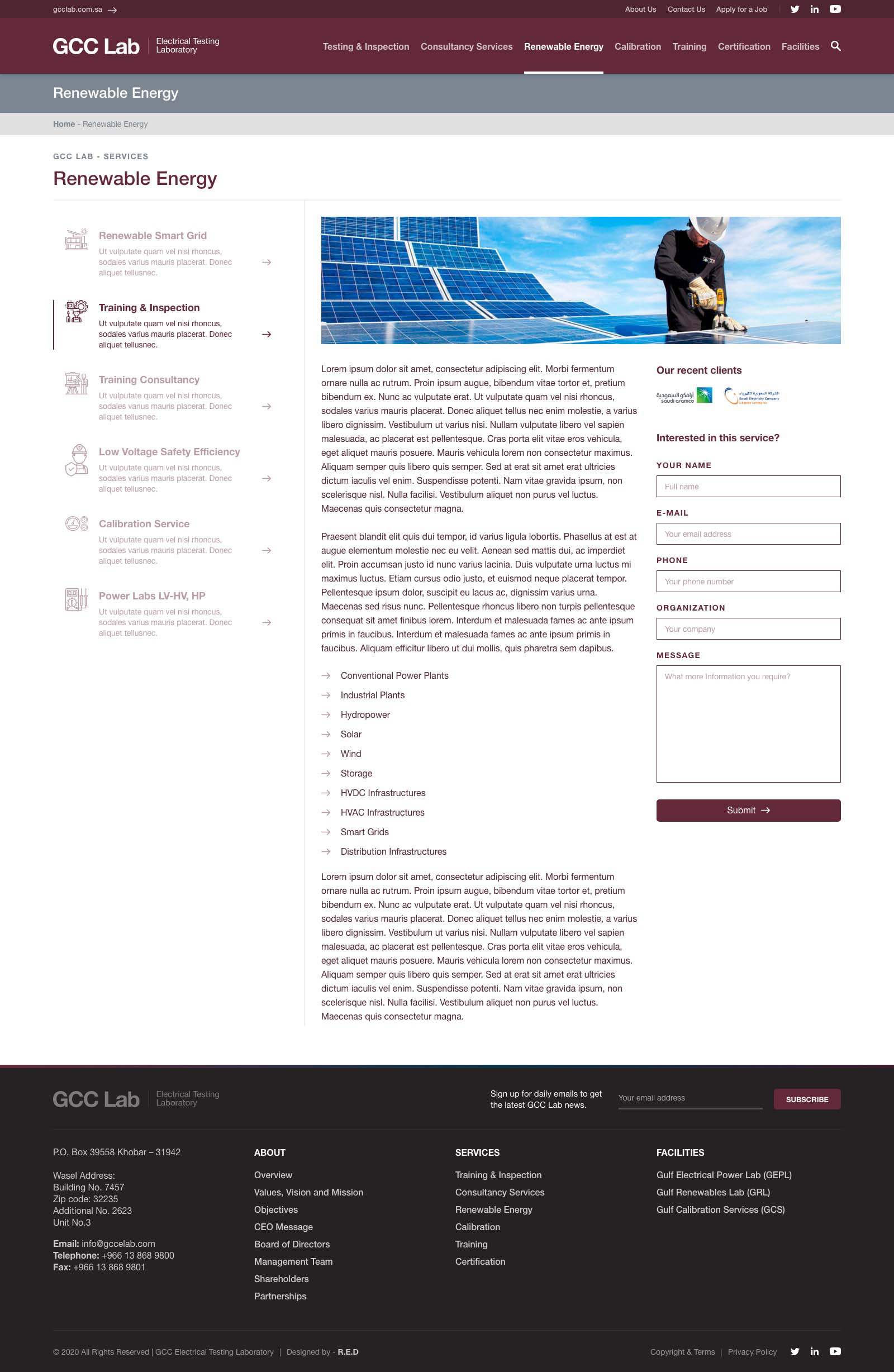 04-Renewable Energey Services